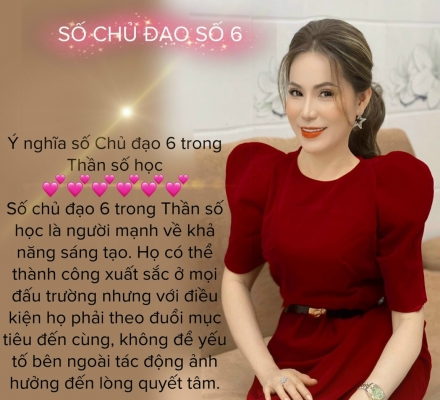 SỐ CHỦ ĐẠO SỐ 6