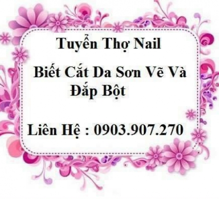 LAN TRINH Tuyển nv Nail 